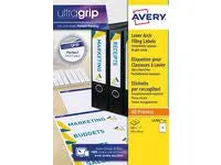 Etikett AVERY breda pärmar 192x61 100/fp - Primmeshiper