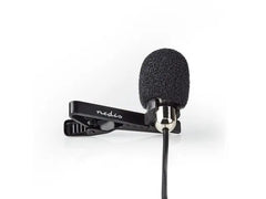 Mikrofon NEDIS Klämma/Mygga 3,5 mm svart - Primmeshiper