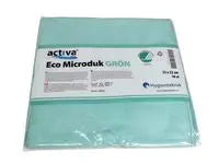 Microfiberduk ACTIVA ECO 32x32cm grön - Primmeshiper