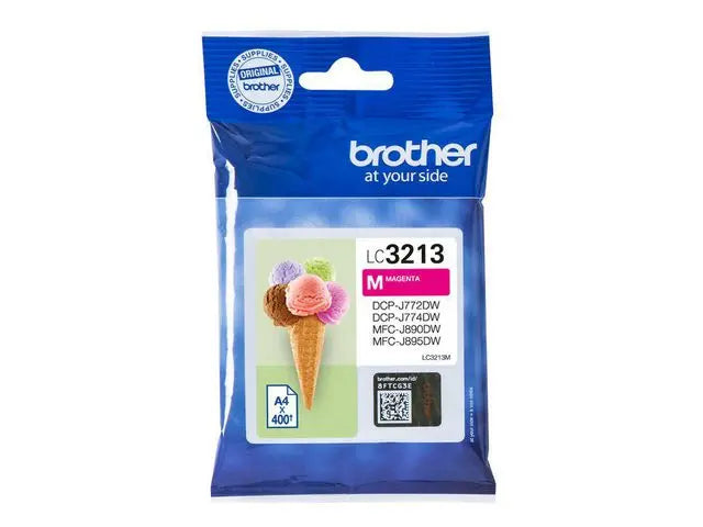 Bläckpatron BROTHER LC3213 magenta - Primmeshiper