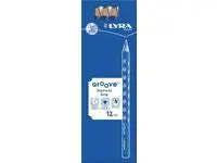 Blyertspenna LYRA Groove 12/fp - Primmeshiper