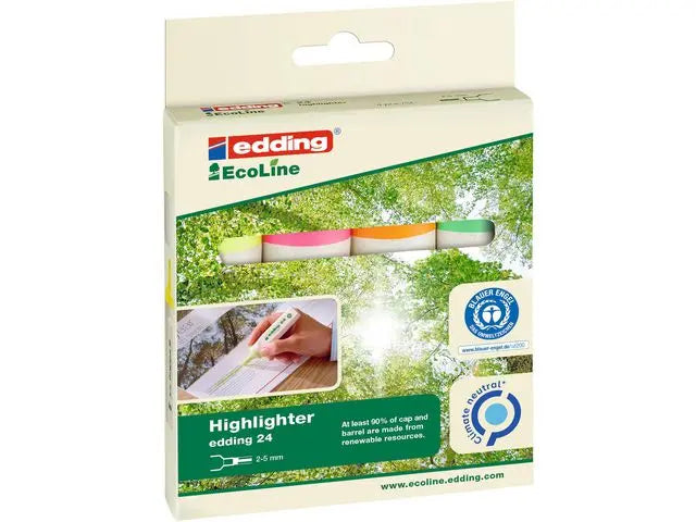 Överstrykningspenna EDDING 24 ECO 4/fp - Primmeshiper