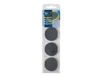 Magnetknappar ACTUAL 40 mm svart 4/fp - Primmeshiper
