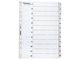 Kartongregister LYRECO A4 1-12 vit - Primmeshiper