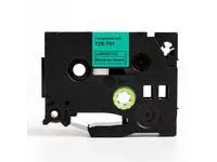 Tape 24mm TZe-751 svart på grön - Primmeshiper