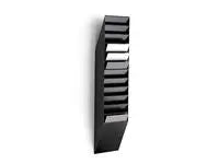 Blankettfack Flexiboxx A4S 12-fack svart Primmeshiper