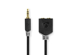 Adapter NEDIS 2x3,5mm Ho - 3,5mm Ha Primmeshiper