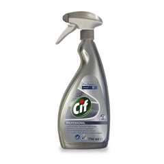 Monikäyttöinen CIF Ruostumaton&lasispray 750ml