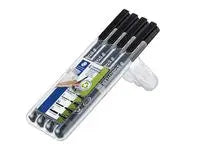 Universalpenna LUMOCOLOR svart 4/fp - Primmeshiper
