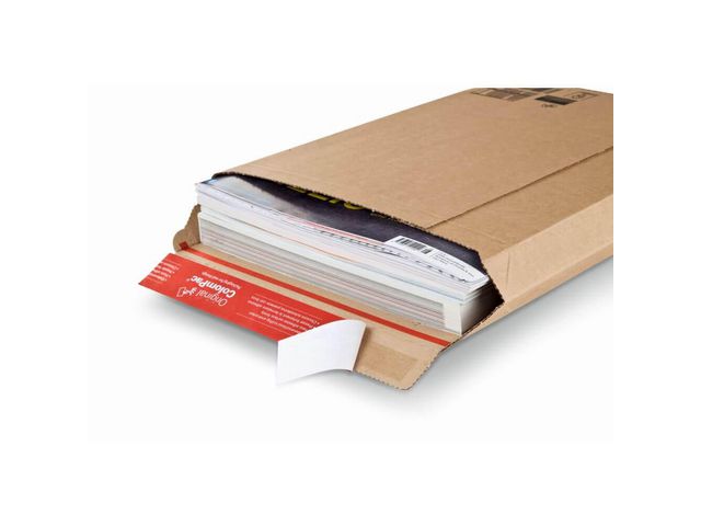 Pappkuvert COLOMPAC 290x400x50mm brun Primmeshiper