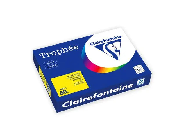 Kop.ppr TROPHEÉ A4 80g oh gul 500/fp - Primmeshiper
