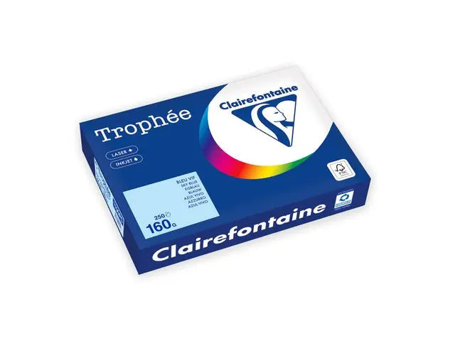 Kop.ppr TROPHEÉ A4 160g oh ljusblå 250/F - Primmeshiper