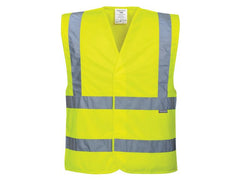 Portwest Hivis väst kl 2 gul L/XL - Primmeshiper